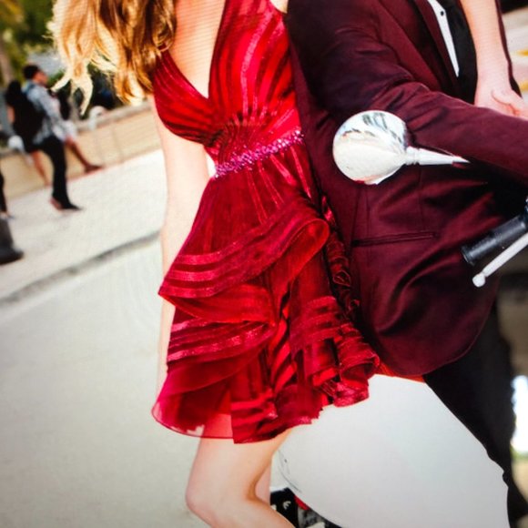 Ellie Wilde by Mon Cheri Dress, Size 6. - Picture 6 of 8